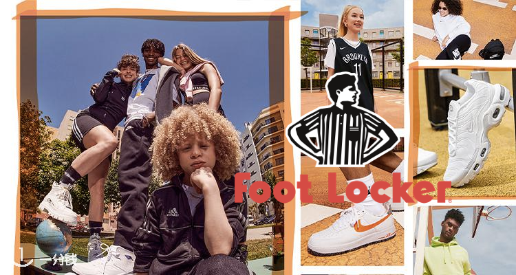 Foot Locker,7折+折上9.9折