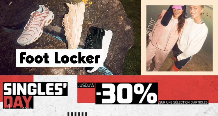 Foot Locker,全场7折