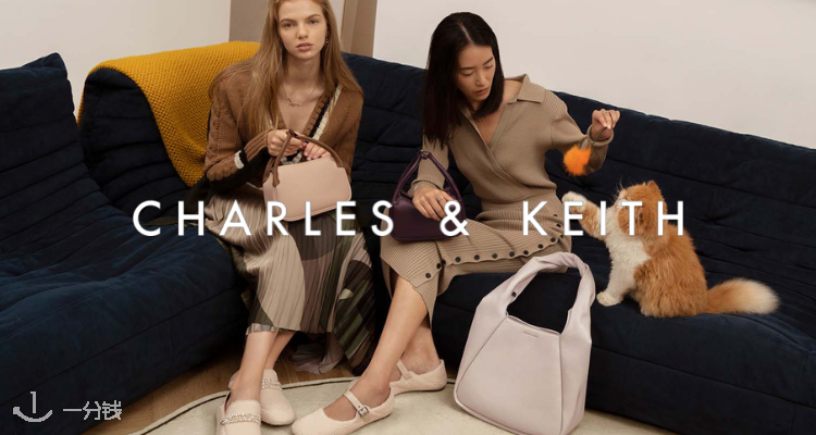 Charles&Keith,9折+折上9.9折