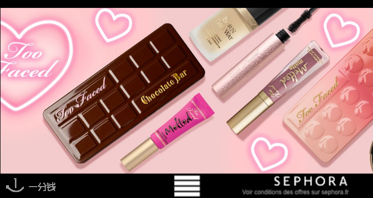 TOO FACED 折扣 优惠