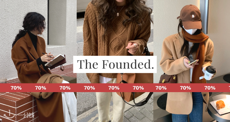 The Founded,低至3折