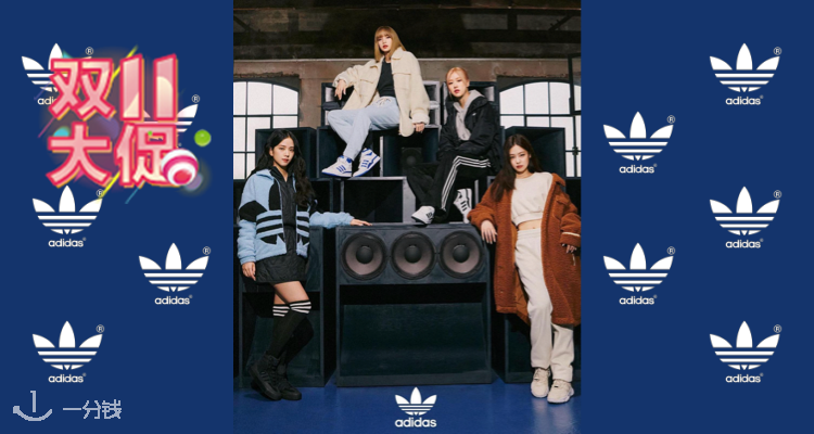 Adidas,9折+折上9.9折