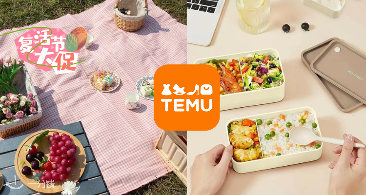 🥚TEMU低至0.99€！野餐布只要6.29€！拍照出片神器！