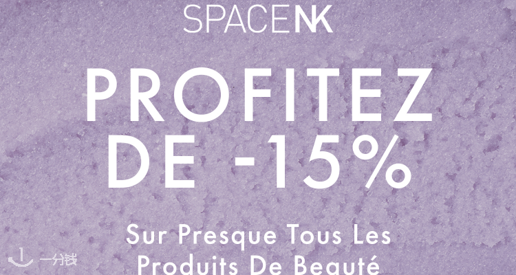 Space NK,全场8.5折