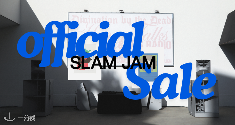 Slamjam,9折+折上9.9折