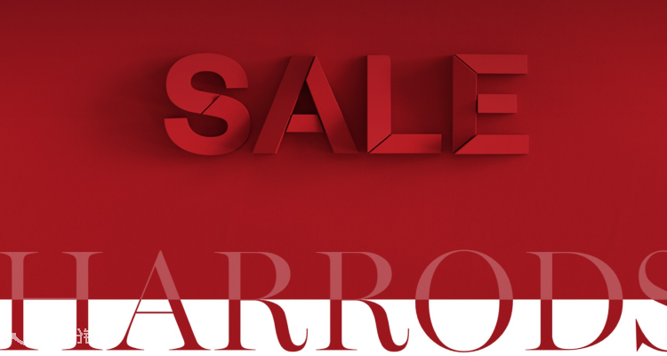 Harrods,全场8折
