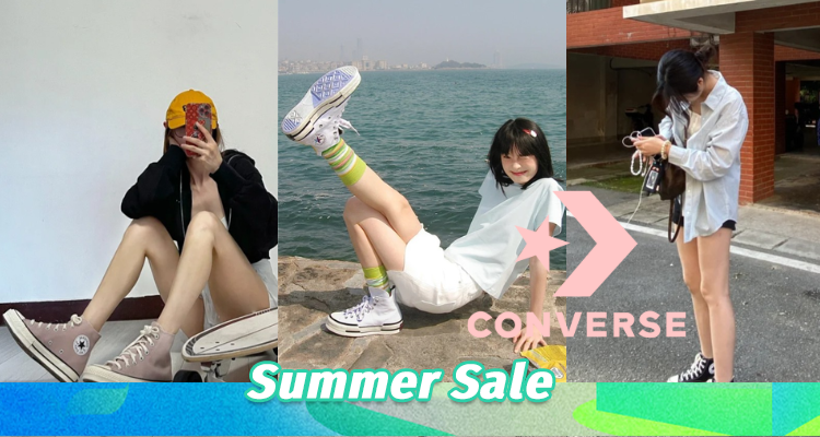 Converse,8折+折上9.9折