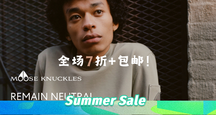 MOOSE KNUCKLES,低至6折