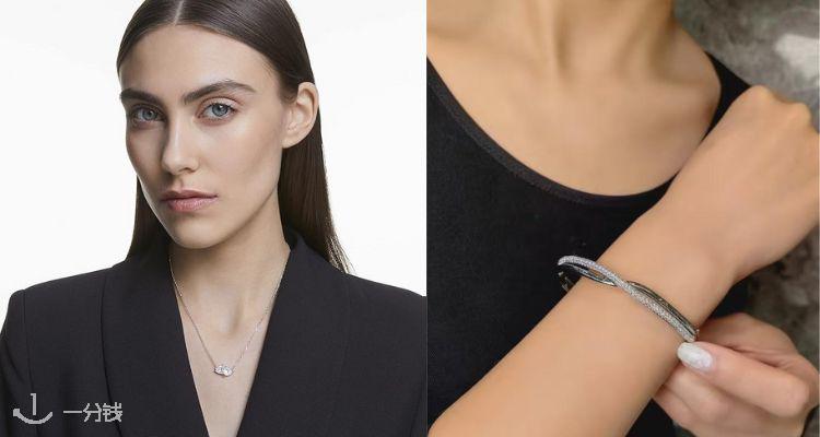 施华洛世奇💎法亚56折起！恶魔之眼耳环63€！粉天鹅闪闪手链66€！Bella V 吊坠耳环45€！
