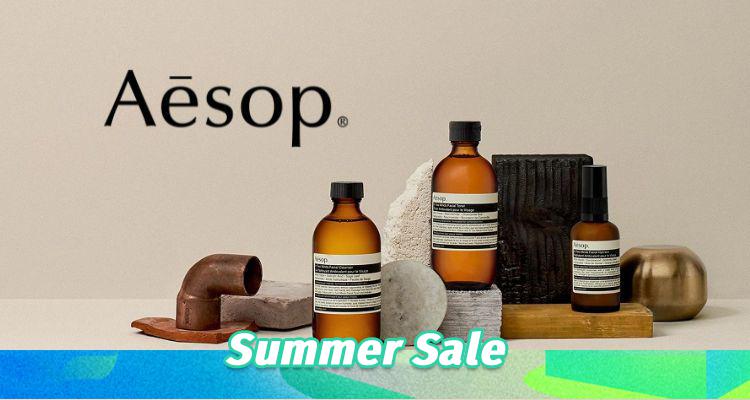 Aesop,8.7折+折上8.7折