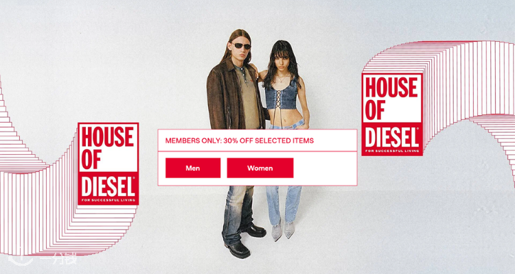 DIESEL,全场7折
