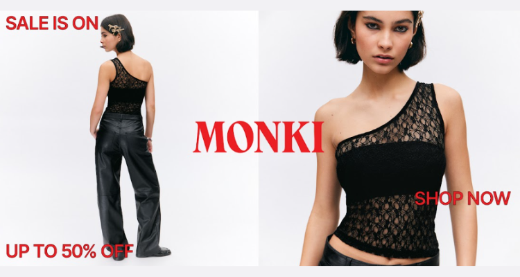 Monki,低至2折
