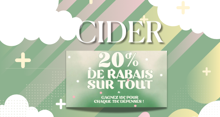 Cider,8折