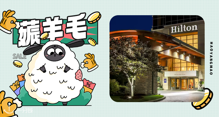 【薅羊毛BUG】0成本领取希尔顿金卡！免费早餐+房型升级，1分钟快速Get！