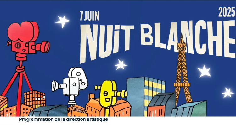 巴黎不眠夜2025：一晚玩遍全城艺术👒免费入场🗺️Nuit Blanche 观展地图+亮点推荐