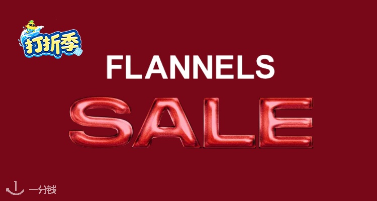 Flannels,低至1折