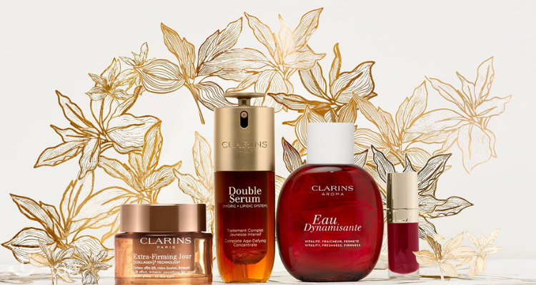 Clarins,9折+折上9.9折