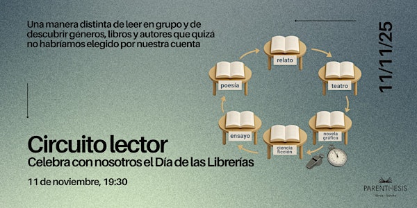Día de las Librerías：马德里来了！快来体验一场别开生面的文学电台之旅，发现你未曾想象的阅读新世界。