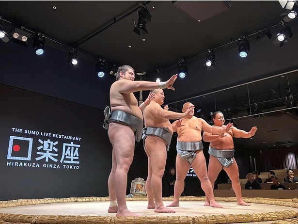 THE SUMO LIVE RESTAURANT 日楽座 GINZA TOKYO东京来了！沉浸式相扑秀与会席料理，带你体验日本传统文化新地标