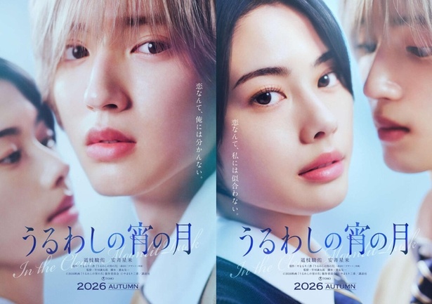 《美丽的宵月》电影版今秋上映！道枝骏佑×安斉星来演绎“W王子”的青春恋曲