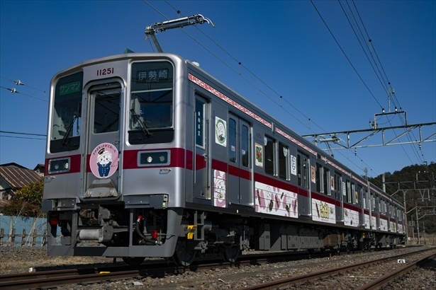 “さのまるっととれいん”主题列车来啦！搭乘可爱列车，发现佐野魅力
