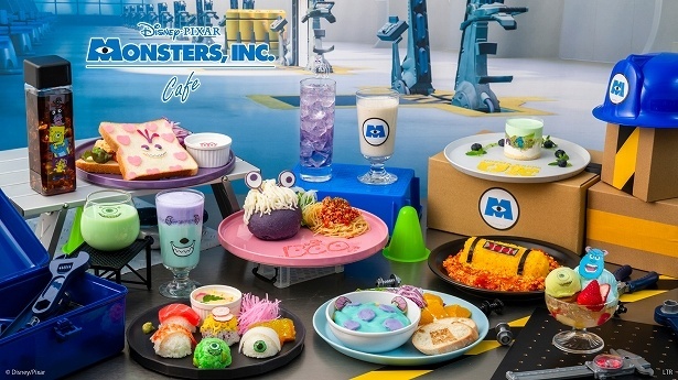 「モンスターズ・インク」OH MY CAFE 在东京表参道期间限定开放！走进电影世界，品尝可爱美食