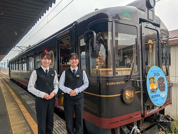 「丹後くろまつ号 モーニングコース」京都來了！漆黒列車與在地美食交織的移動盛宴