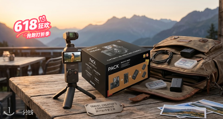 Fnac 相机大促79折起📸DJI Osmo Pocket3 运动相机369€收!Sony A6400 套装直降200€!
