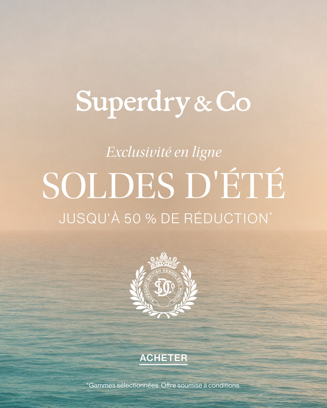 Superdry,低至5折
