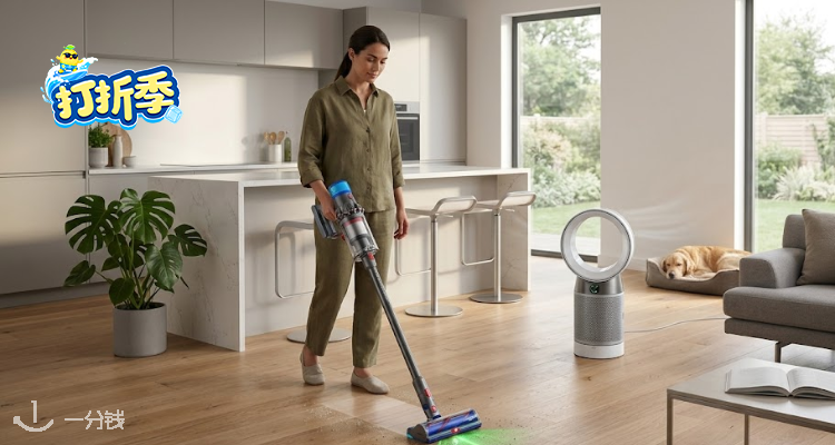 Dyson,7折+折上9.5折
