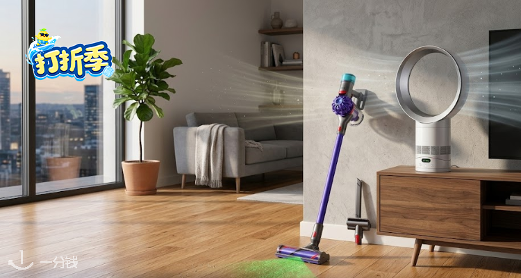 Dyson,7折+折上9.5折