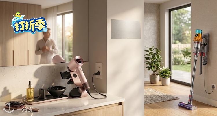 Dyson,7折+折上9.5折
