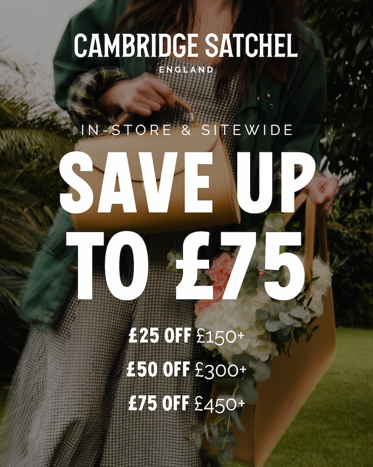 Cambridge Satchel,低至5折