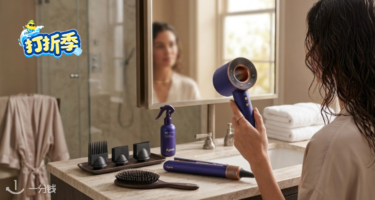Dyson,5.5折+折上9.5折