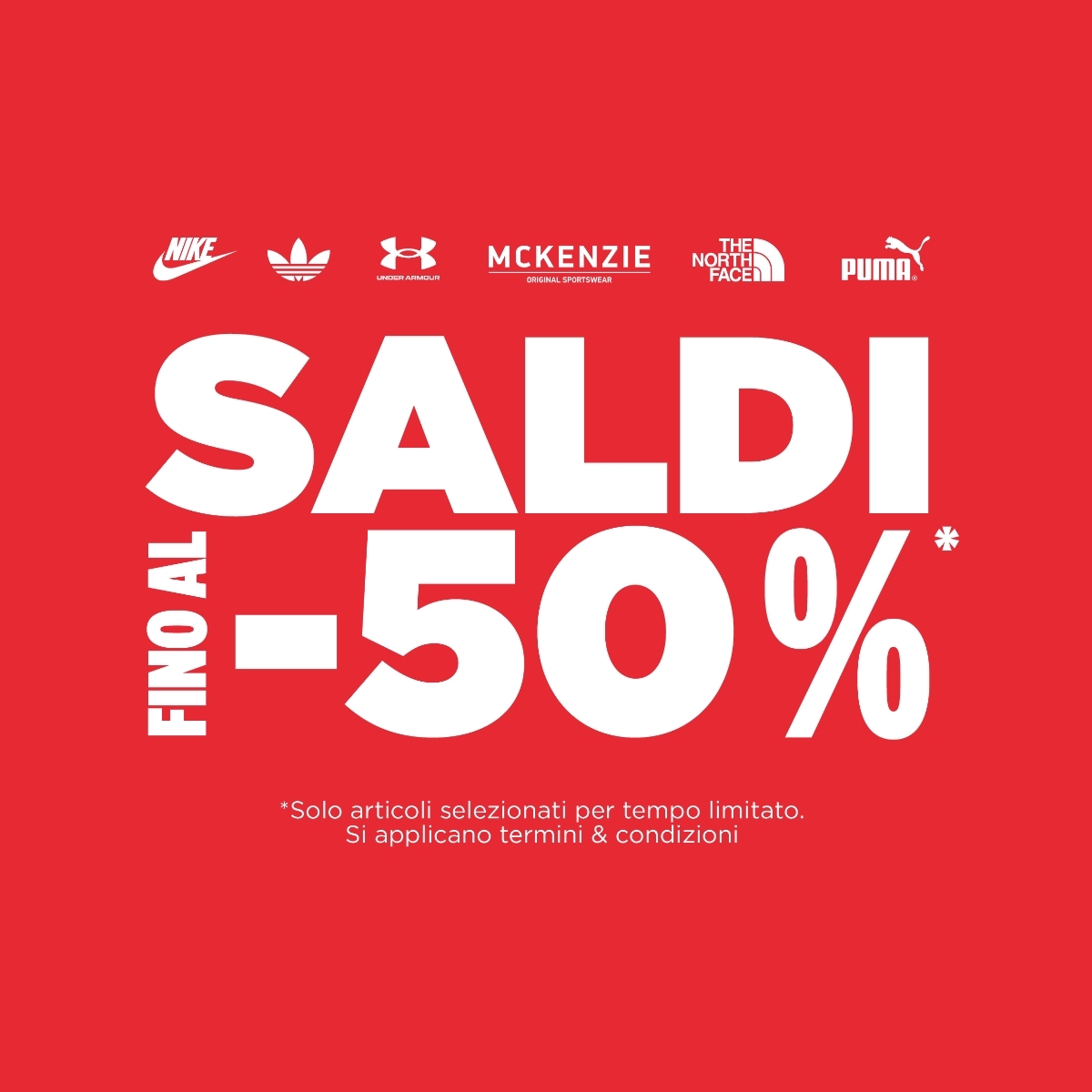 JD Sports,全场5折