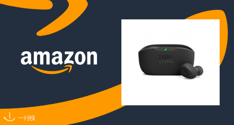 法亚JBL Wave Buds无线耳机好价21€收🎧纯正低频+人体工学耳塞，通勤运动全能！