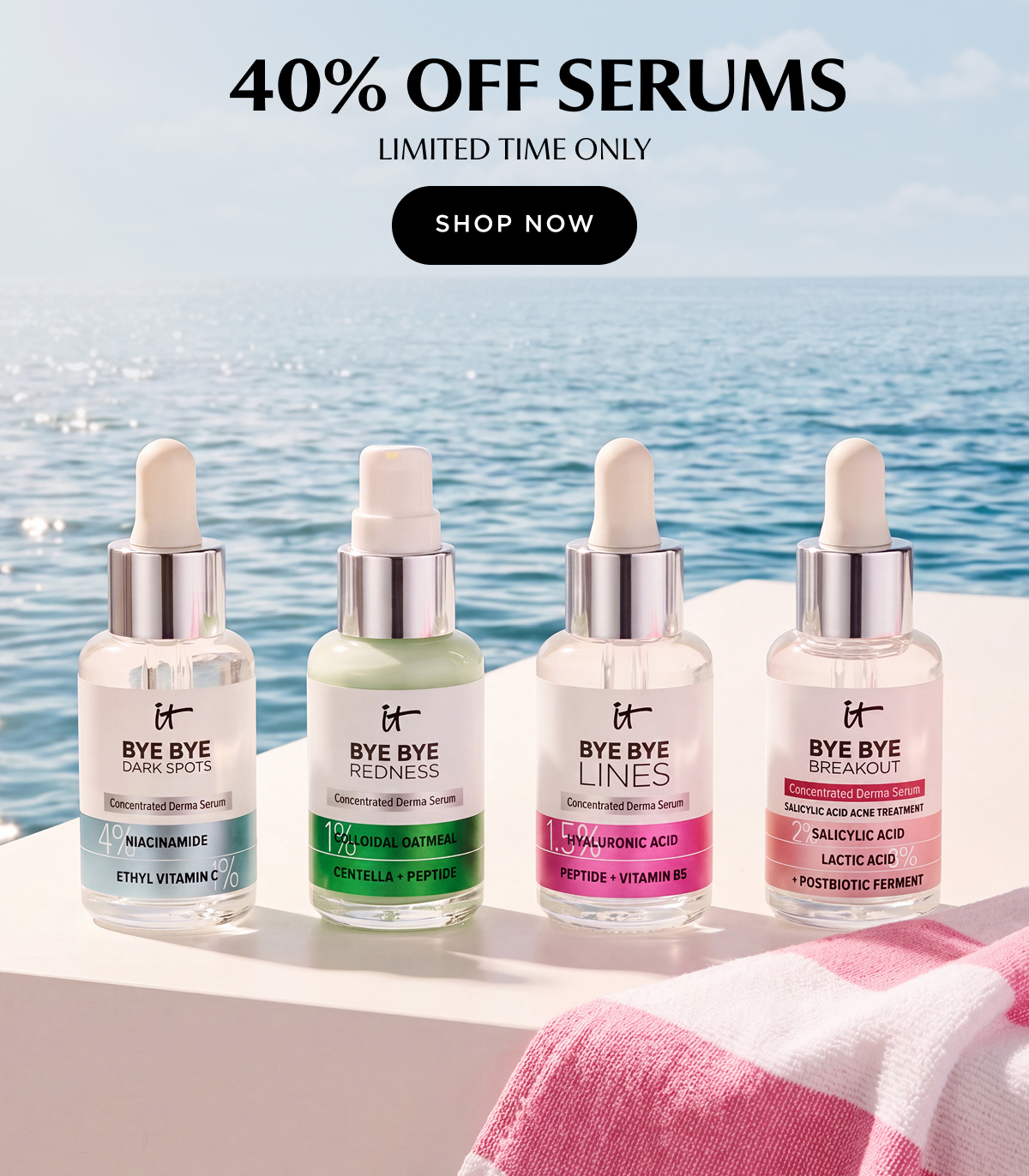 IT Cosmetics 全场30%优惠
