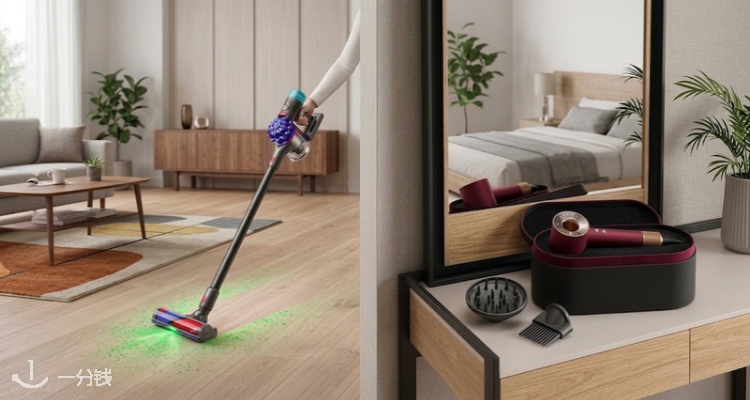 Dyson,7折+折上9.5折