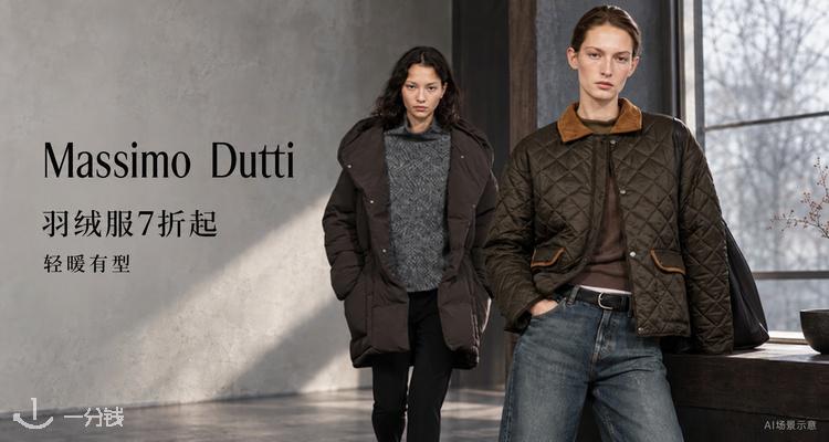 massimodutti,低至7折