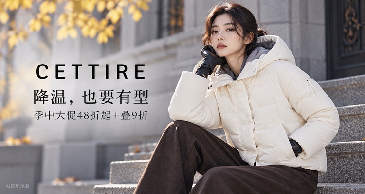 Cettire,5.1折+折上9.9折