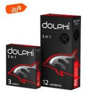 Dolphi 三合一避孕套