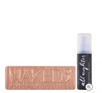 naked3眼影盘+定妆喷雾