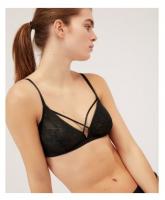 黑色bralette