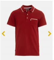 红色polo