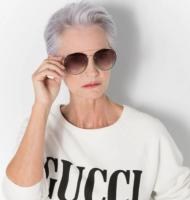 gucci绿框墨镜 >>