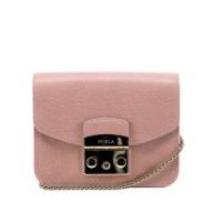 furla 粉色链条包 >>