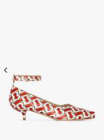 Burberry猫跟鱼嘴鞋 >>