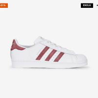 Adidas红跟小白鞋