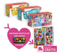 SWITCH LITE + MARIO套装