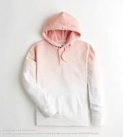 男女同款粉色渐变卫衣